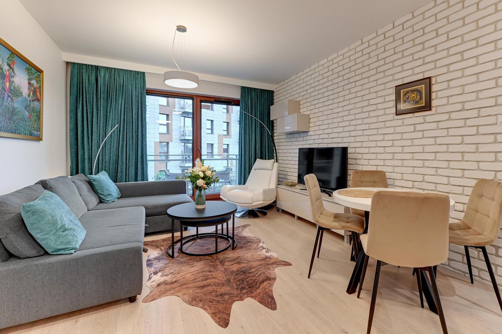 Blue Mandarin Island Apartment Gdańsk Exterior foto